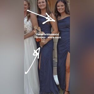 BUNDLE OF 2 IDENTICAL BRIDESMAID DRESSES